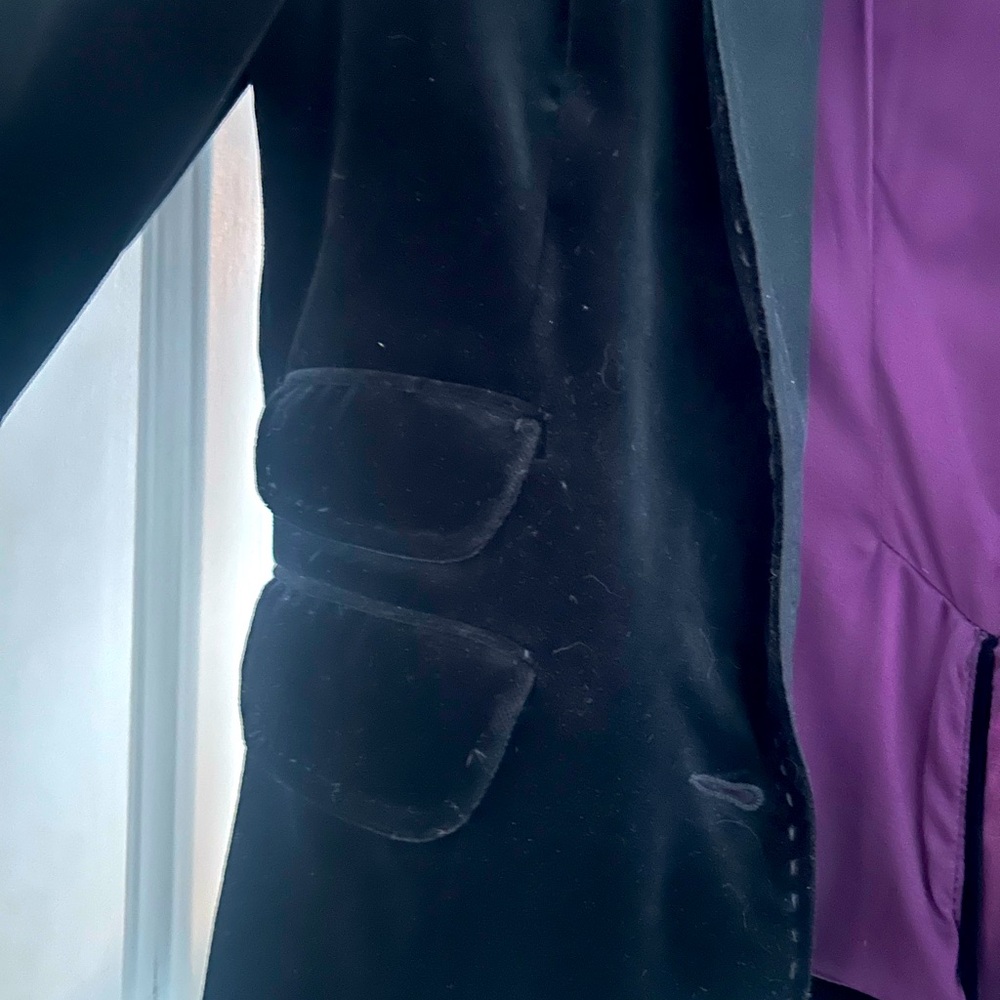 DDC LABS Black Velvet Blazer - Picture 4 of 7